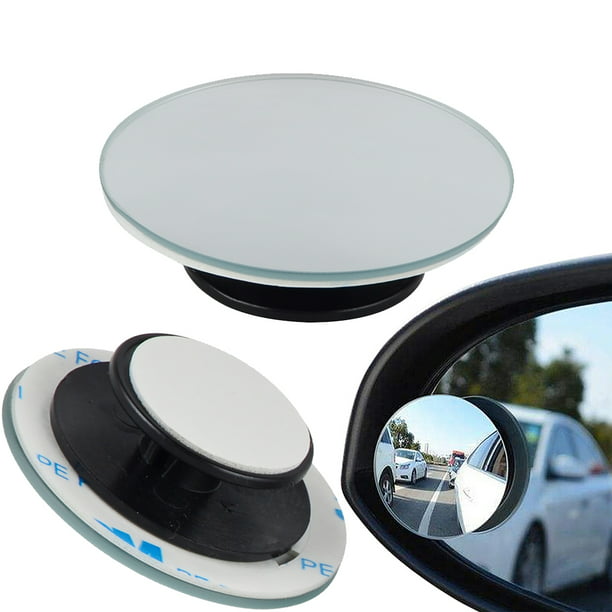 1*2Pcs small round mirror blind spot car rearview mirror auxiliary mirro